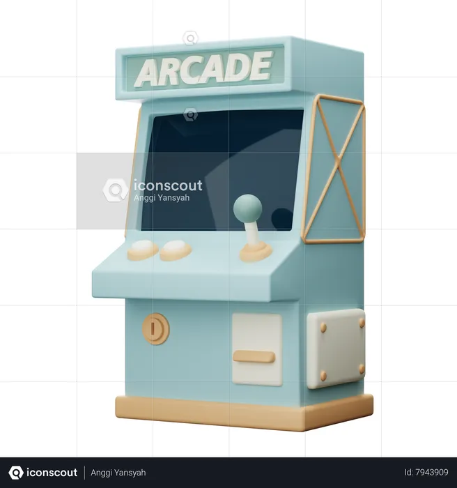 Arcade Game  3D Icon