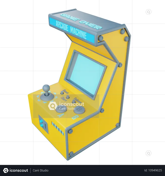 Arcade Game  3D Icon