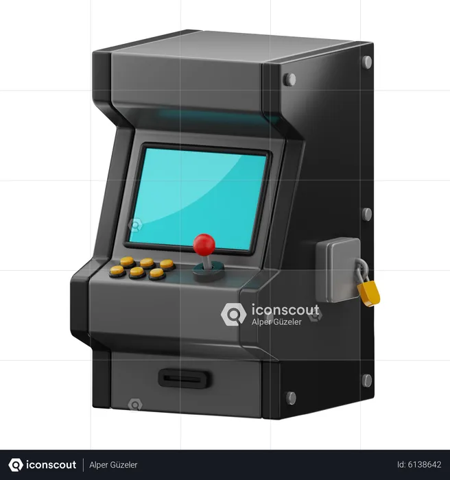 Arcade Machine  3D Icon