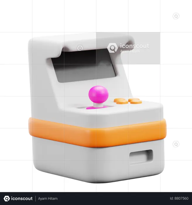 Arcade machine  3D Icon