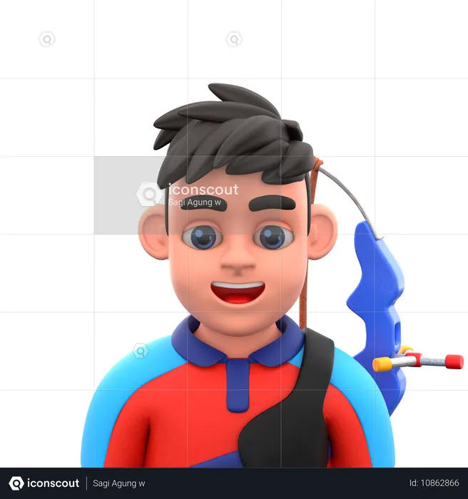 Archery  3D Icon