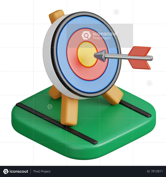 Archery  3D Icon