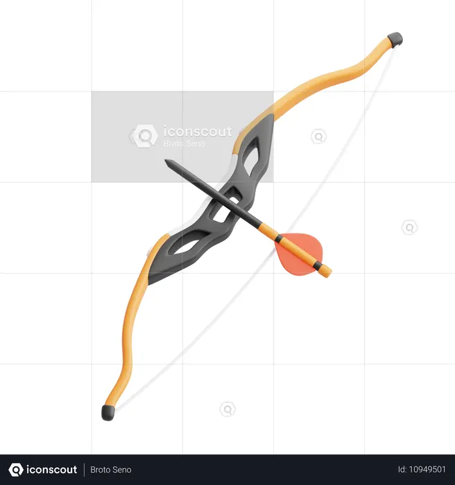 Archery  3D Icon
