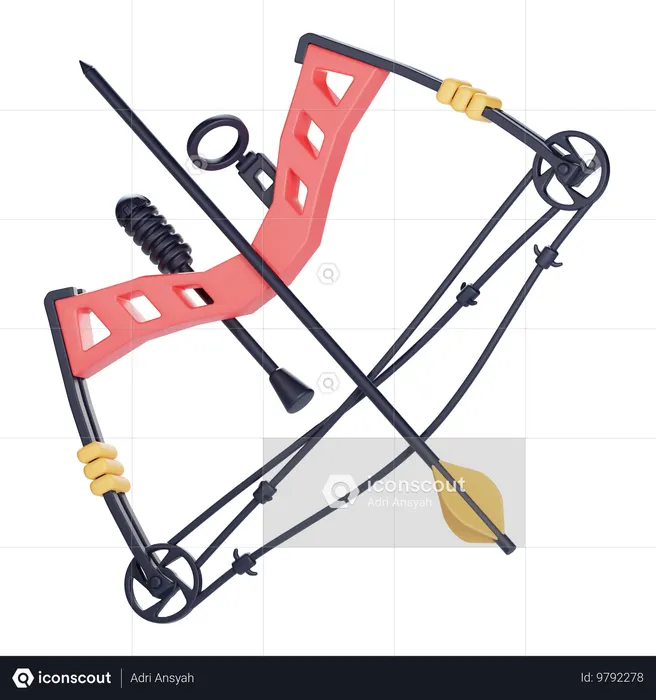 Archery  3D Icon