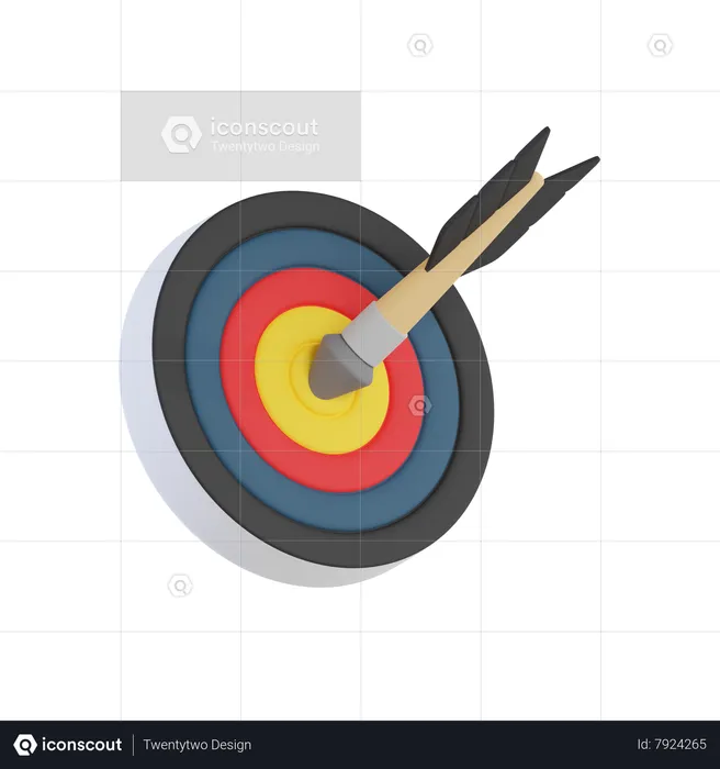 Archery  3D Icon
