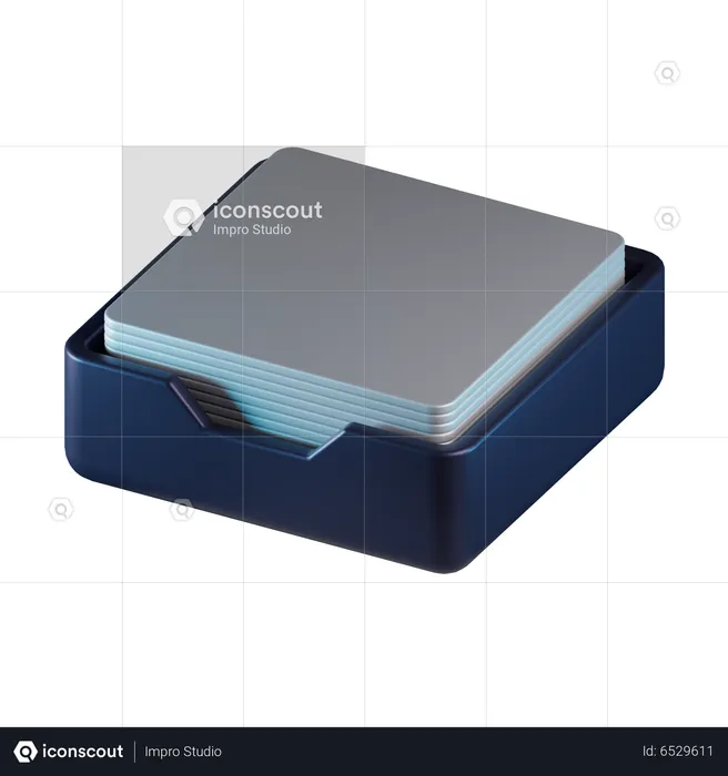 Archive Box  3D Icon