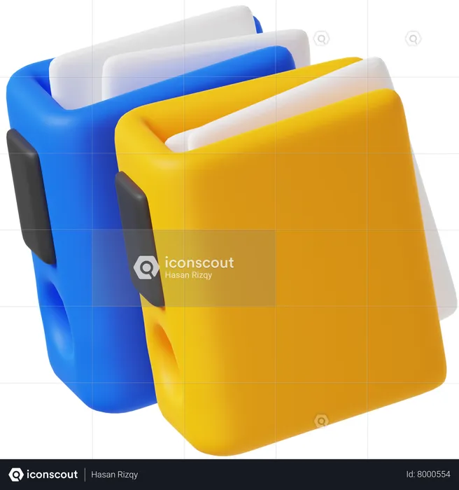 Archive Folder  3D Icon