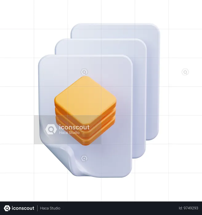 Archivo 3D  3D Icon