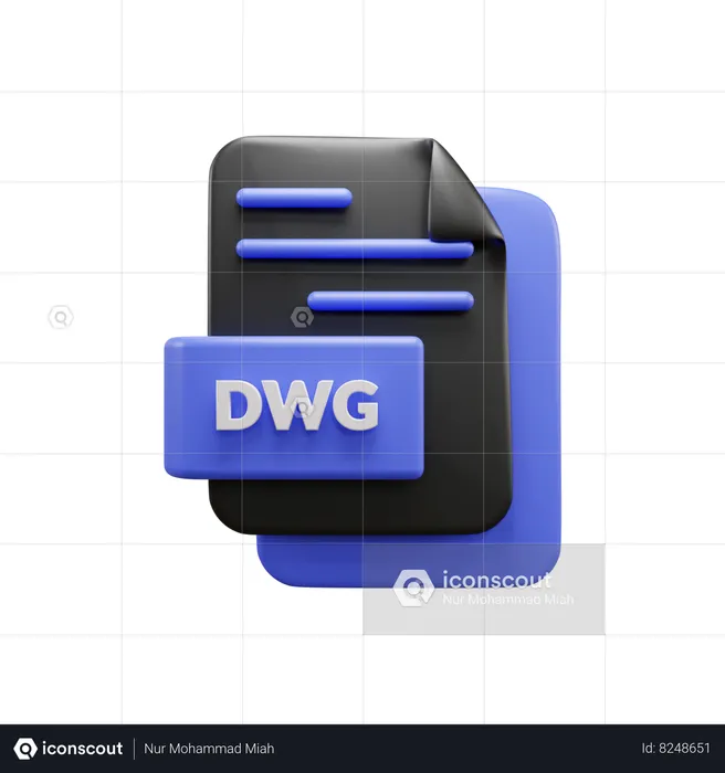 Archivo dwg  3D Icon