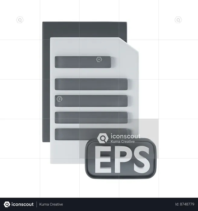 Archivo eps  3D Icon