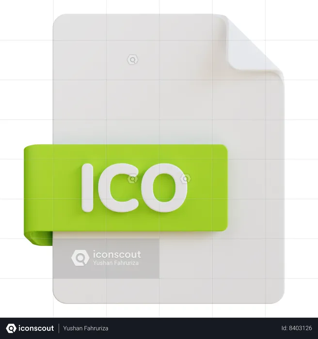 Archivo ico  3D Icon