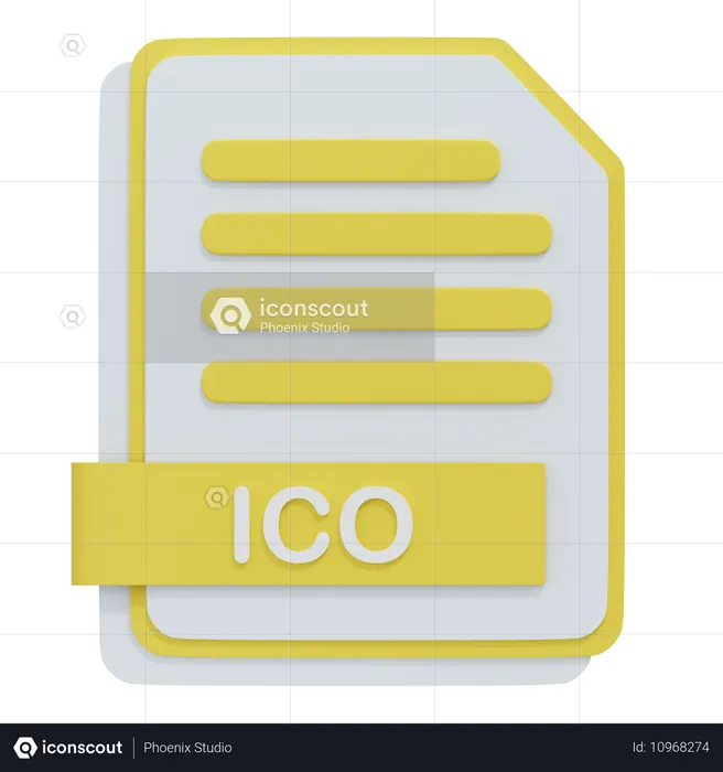 Archivo ico  3D Icon