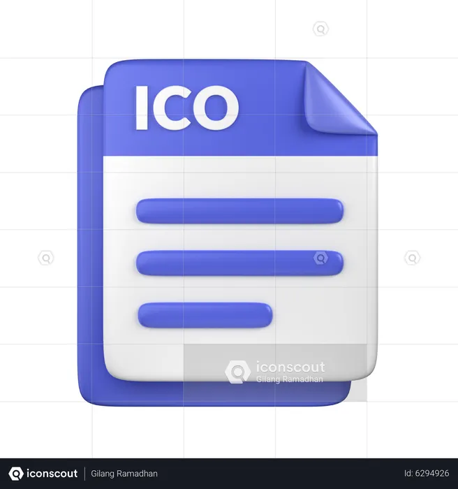 Archivo ico  3D Icon
