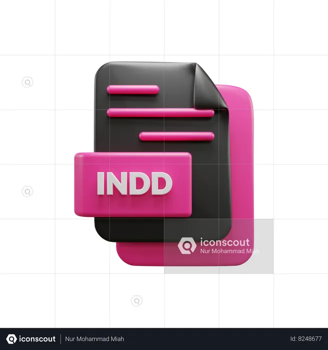 Archivo indd  3D Icon