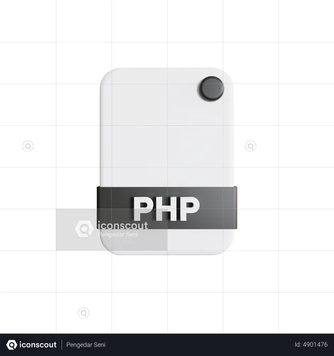 Archivo php  3D Icon