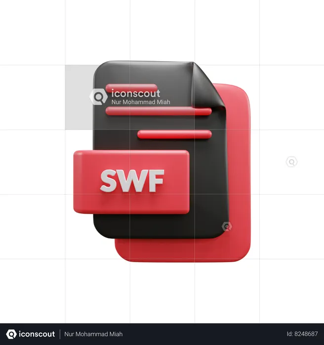 Archivo swf  3D Icon