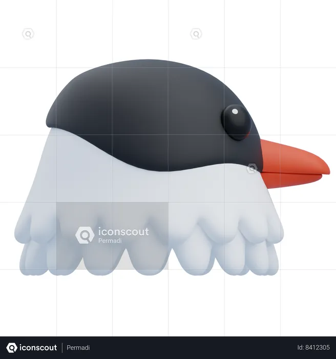 Arctic Tern  3D Icon