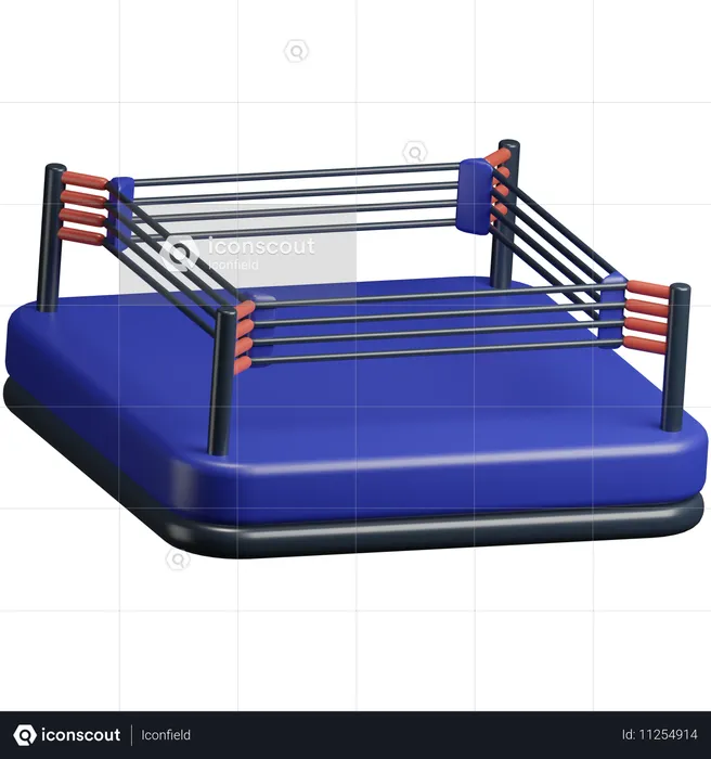 Arena de boxe  3D Icon