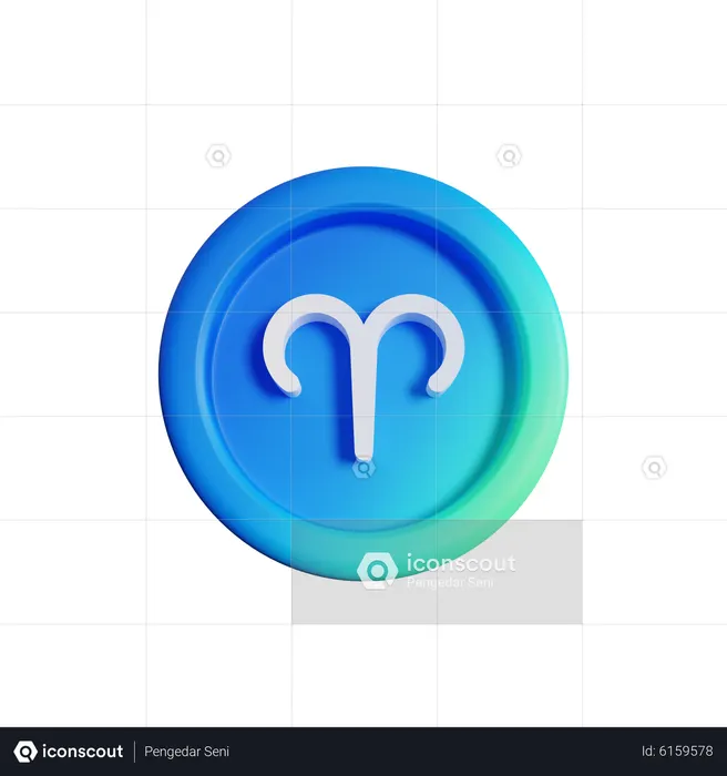Aries  3D Icon