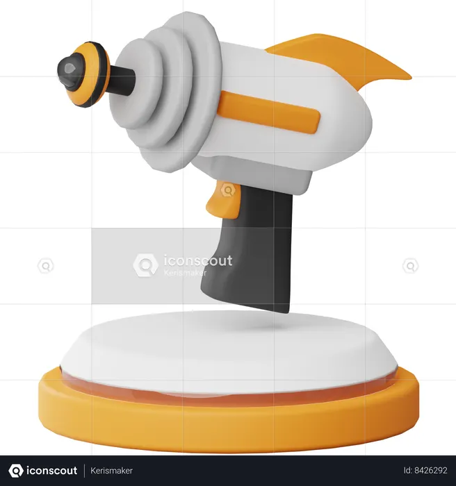 Arma a laser  3D Icon
