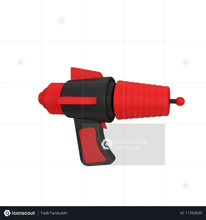 Arma a laser  3D Icon