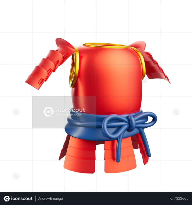 Armadura de guerreiro  3D Icon