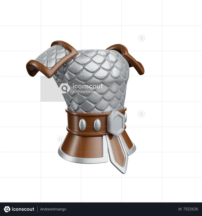 Armadura de soldado  3D Icon