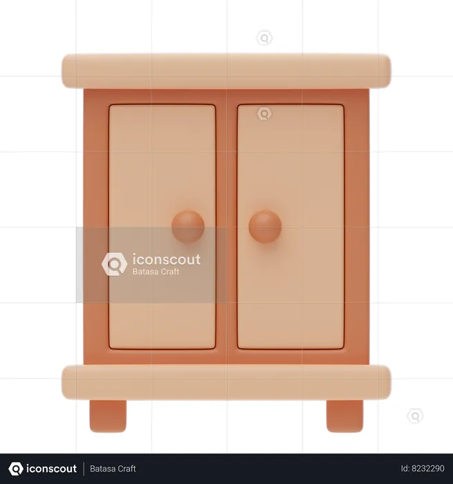 Armoire  3D Icon