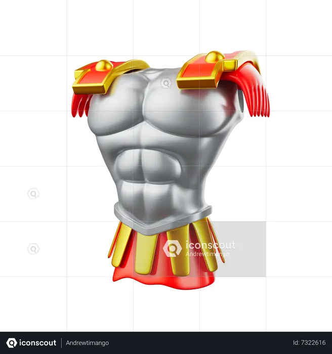 Armure de guerrier  3D Icon