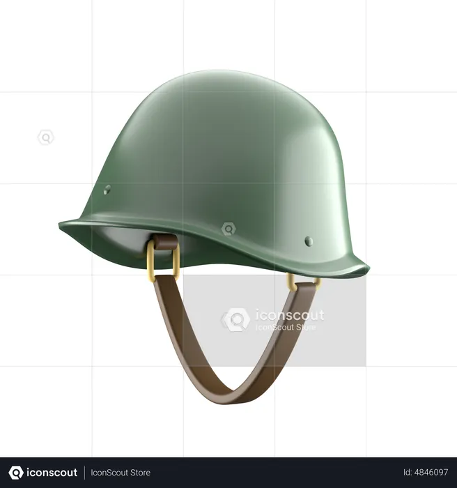 Army Helmet  3D Icon