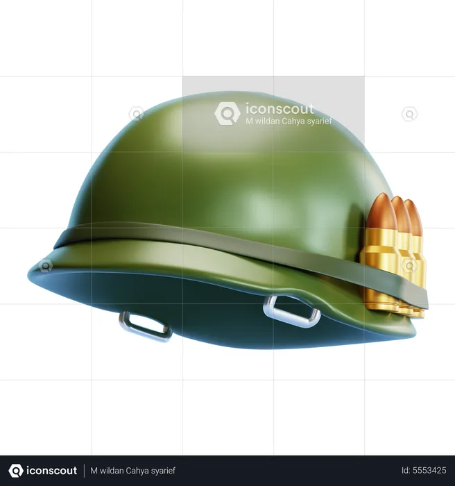 ARMY HELMET  3D Icon