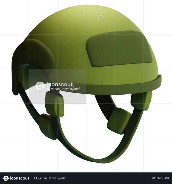 ARMY HELMET  3D Icon