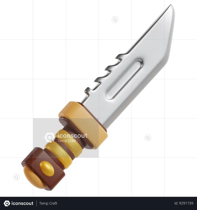 Army Knife  3D Icon