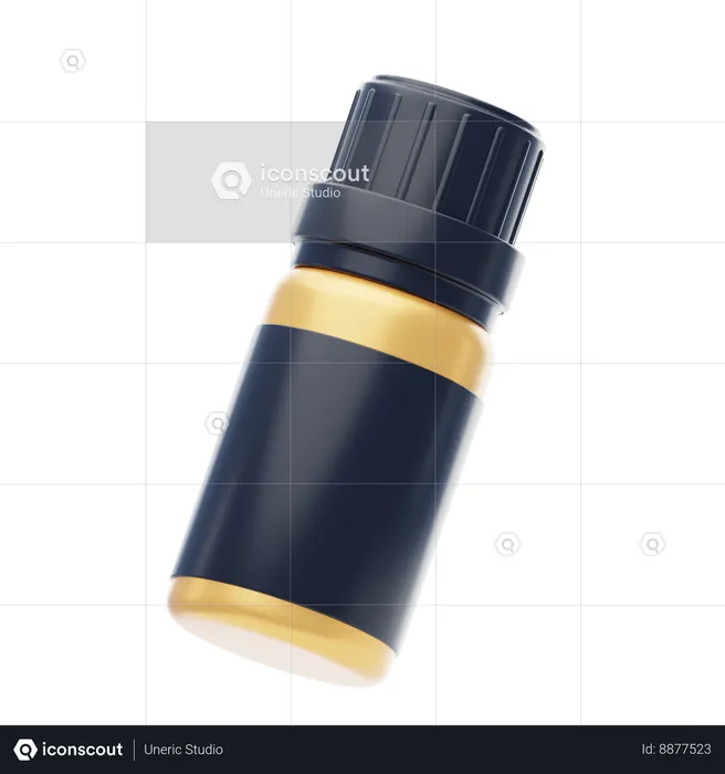 Aromatherapy Oil  3D Icon