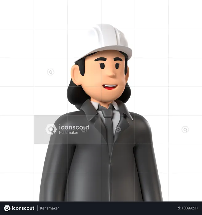 Arquitecto  3D Icon