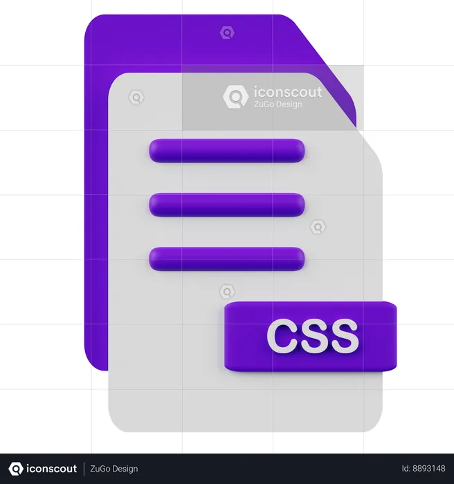 Arquivo CSS  3D Icon