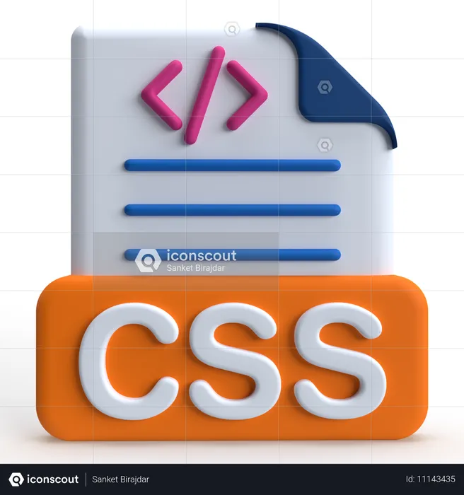 Arquivo CSS  3D Icon