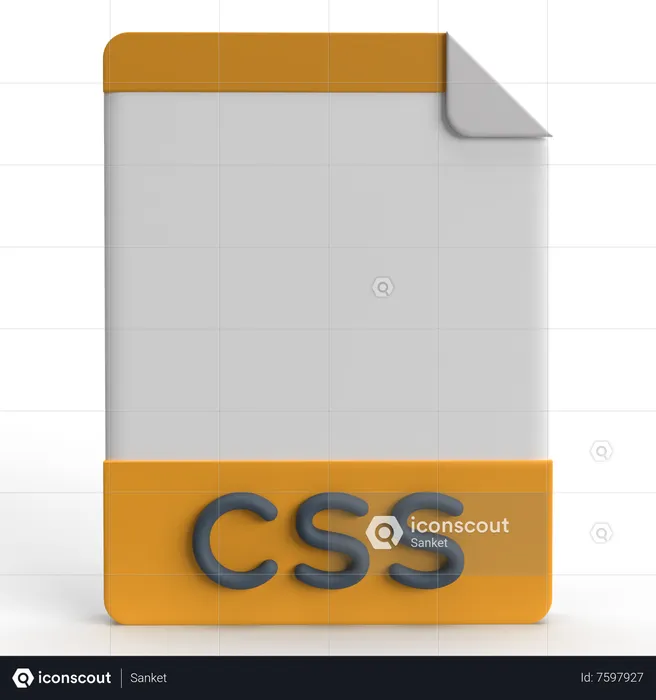 Arquivo CSS  3D Icon