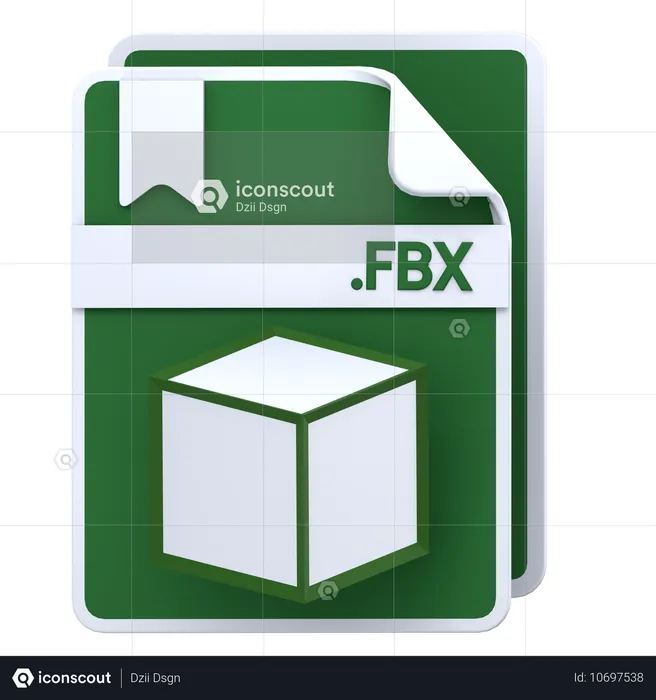 Arquivo fbx  3D Icon