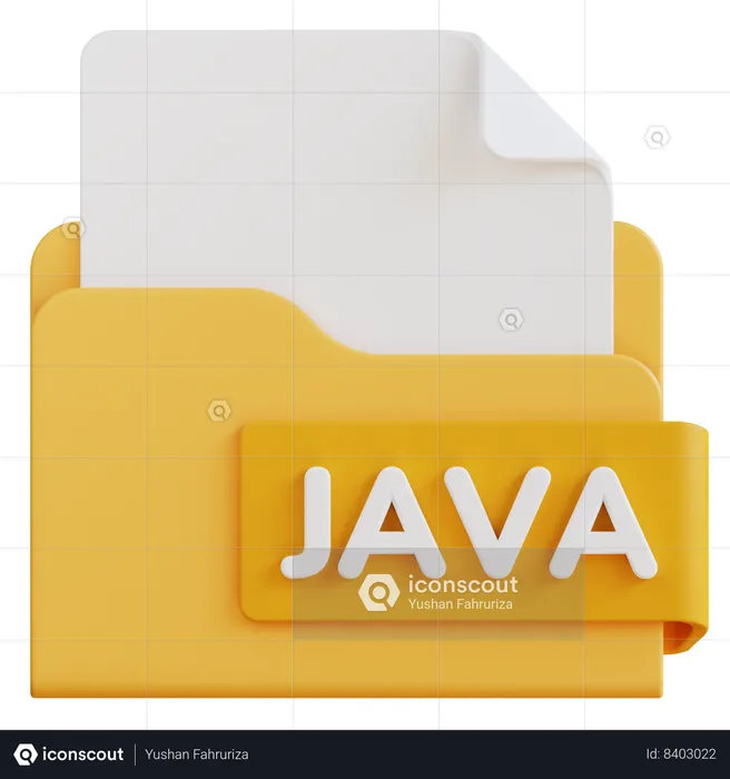 Arquivo java  3D Icon