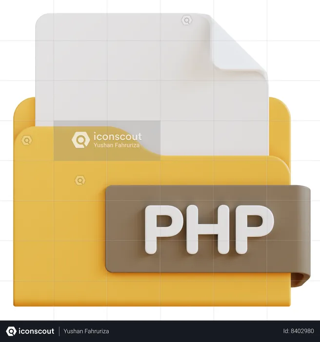 Arquivo php  3D Icon