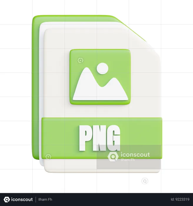 Arquivo png  3D Icon