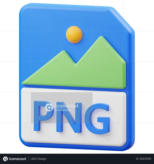 Arquivo png  3D Icon