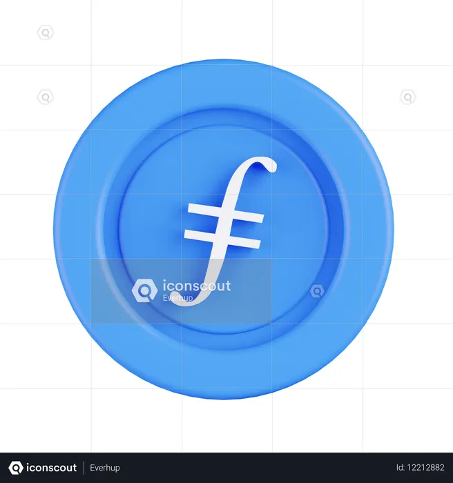 Arquivocoin  3D Icon