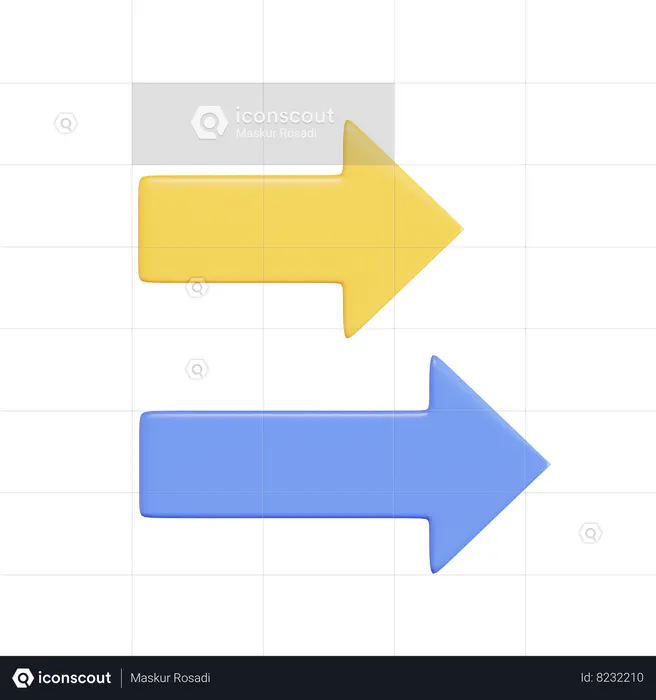 Arrow  3D Icon