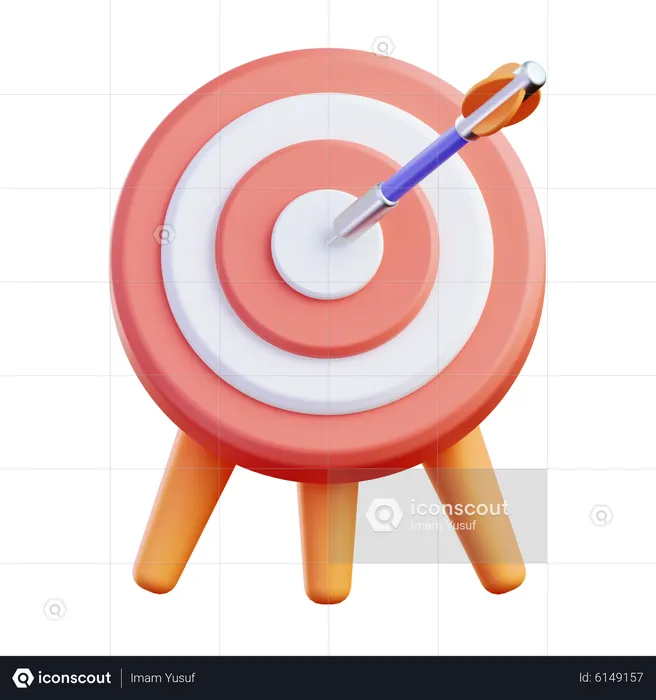 Arrow Target  3D Icon
