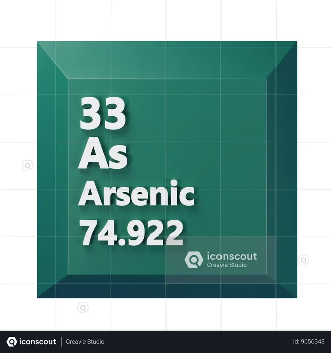 Arsênico  3D Icon