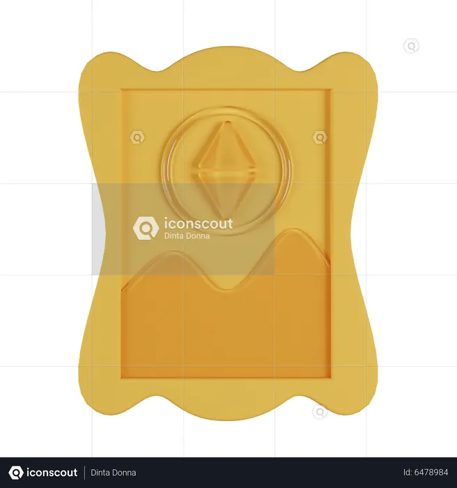 Arte criptomoneda  3D Icon