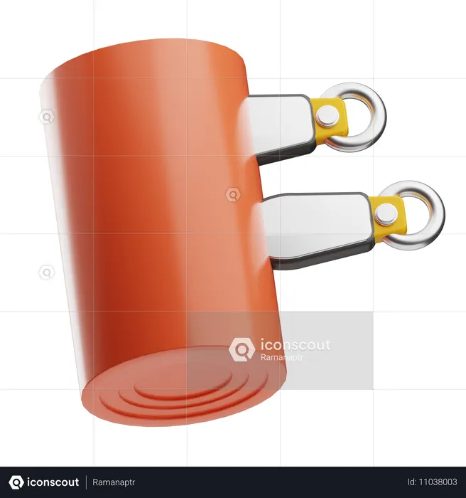 Arte marcial Kunai  3D Icon