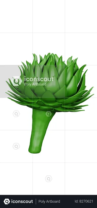 Artichoke  3D Icon